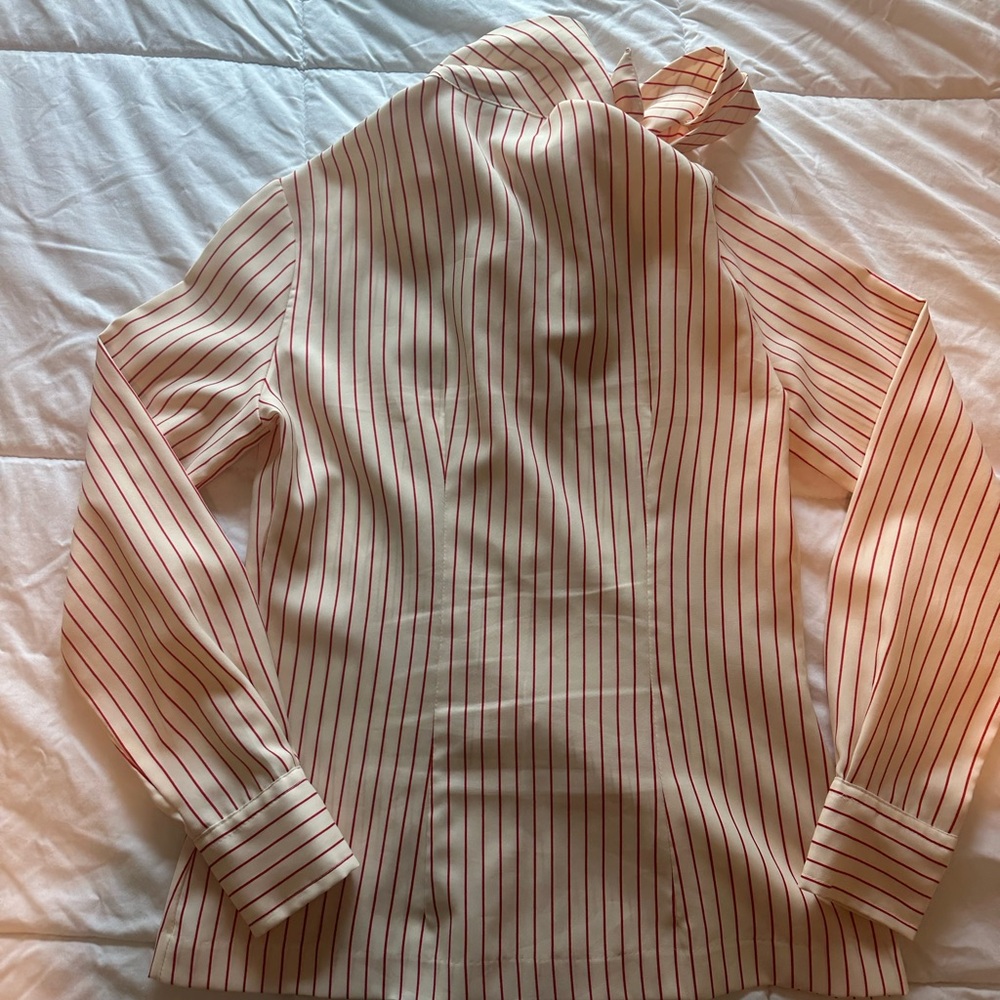Striped Button-Up Shirt - Picture 8 of 8